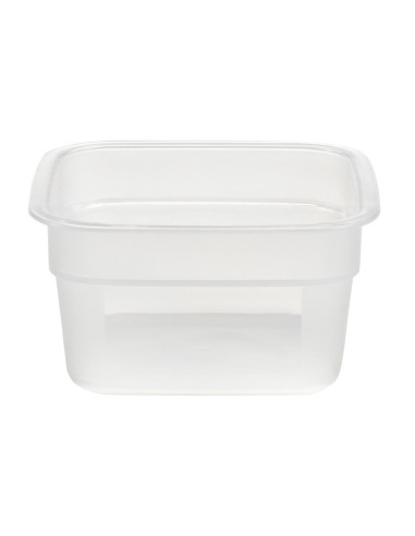 Boîte de stockage Cambro FreshPro CamSquares 473 ml - Durable et réutilisable