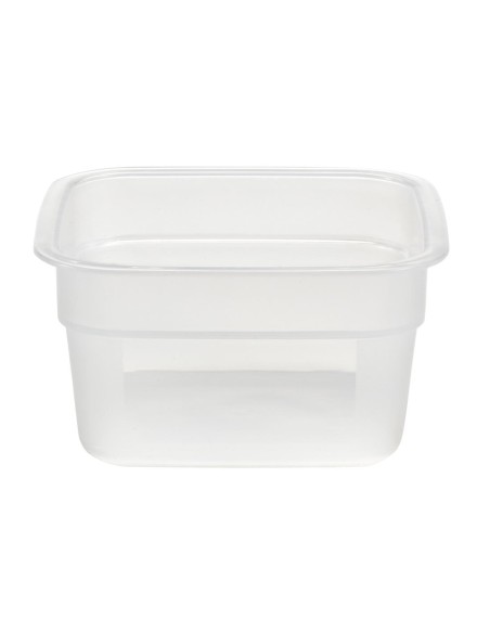 Boîte de stockage Cambro FreshPro CamSquares 473 ml - Durable et réutilisable