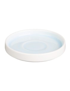 Soucoupes Olympia Fondant bleues 115mm - lot de 6