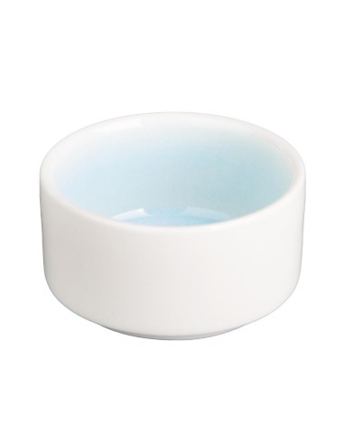 Pots à sauce Olympia Fondant Bleus 70mm - Lot de 12