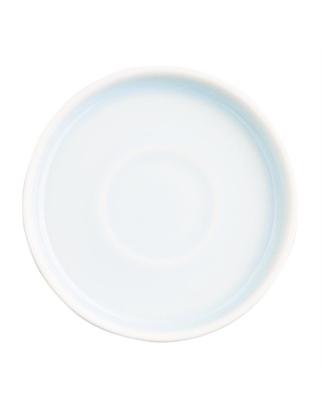 Soucoupes Olympia Fondant bleues 115mm - lot de 6