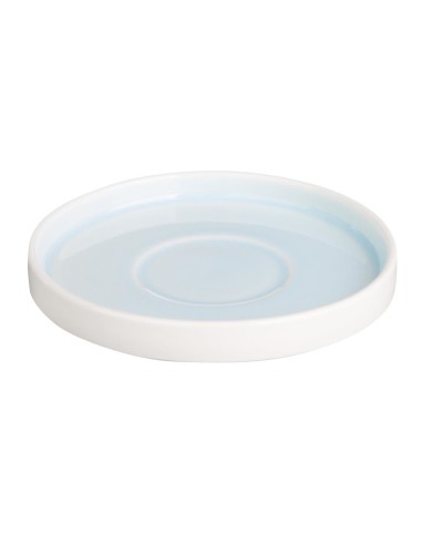 Soucoupes Olympia Fondant bleues 152mm - lot de 6