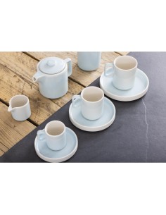 Soucoupes Olympia Fondant bleues 152mm - lot de 6 2
