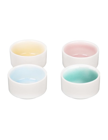 Pots à sauce Olympia Fondant Bleus 70mm - Lot de 12