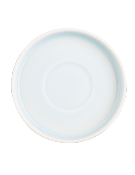 Soucoupes Olympia Fondant bleues 135mm - lot de 6