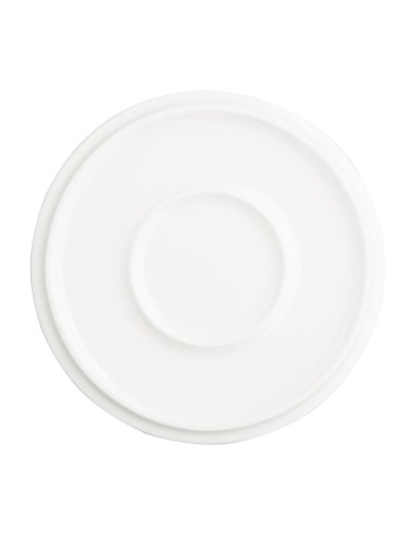 Soucoupes Olympia Fondant bleues 135mm - lot de 6