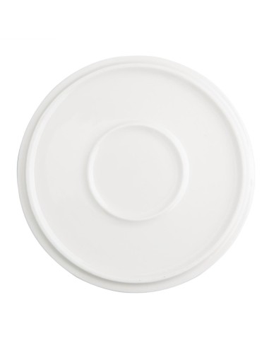 Soucoupes Olympia Fondant bleues 152mm - lot de 6