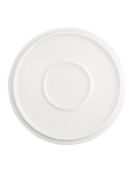 Soucoupes Olympia Fondant bleues 152mm - lot de 6