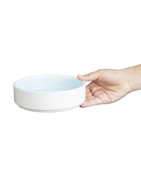 Bols Olympia Fondant bleus 152 mm - lot de 6