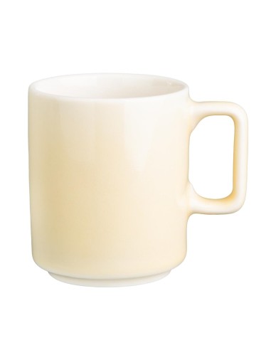 Tasses Olympia Fondant jaunes 170 ml - lot de 6