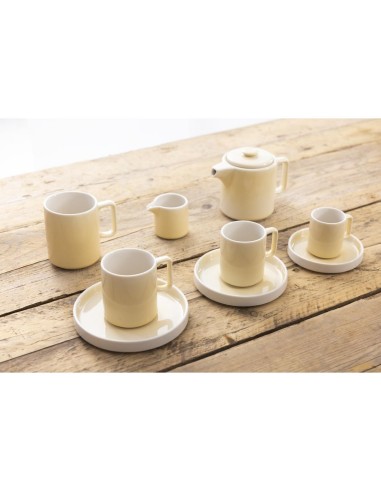 Tasses Olympia Fondant jaunes 170 ml - lot de 6