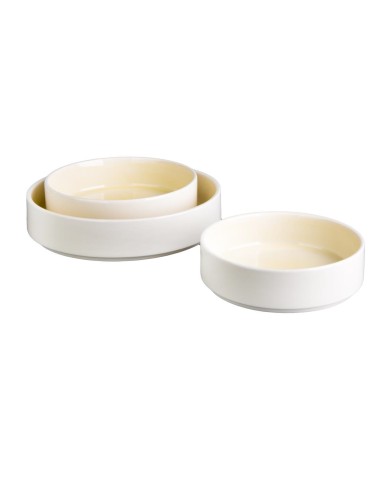 Bols Olympia Fondant Jaunes 215 mm - lot de 4