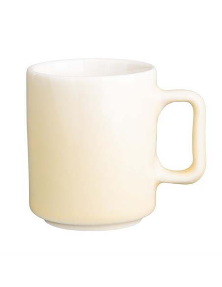Tasses Olympia Fondant jaunes 85,5ml - lot de 6