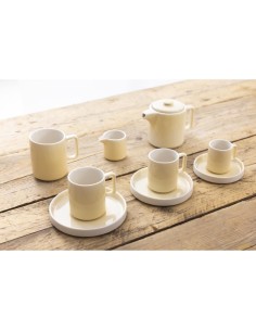 Tasses Olympia Fondant jaunes 85,5ml - lot de 6 2