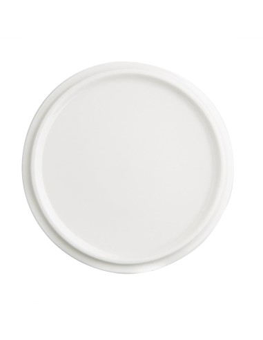 Soucoupes Olympia Fondant jaunes 115mm - lot de 6