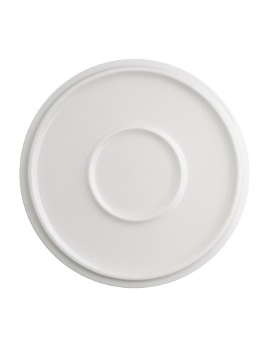 Soucoupes Olympia Fondant jaunes 152mm - lot de 6