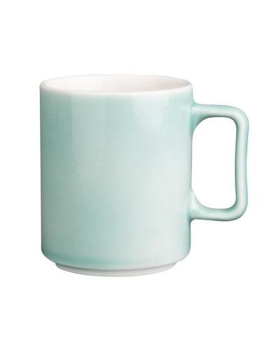Tasses Olympia Fondant vertes 340ml - lot de 6