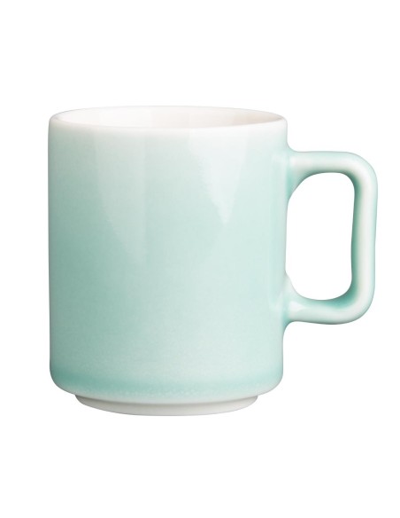 Tasses Olympia Fondant vertes 85,5ml - lot de 6