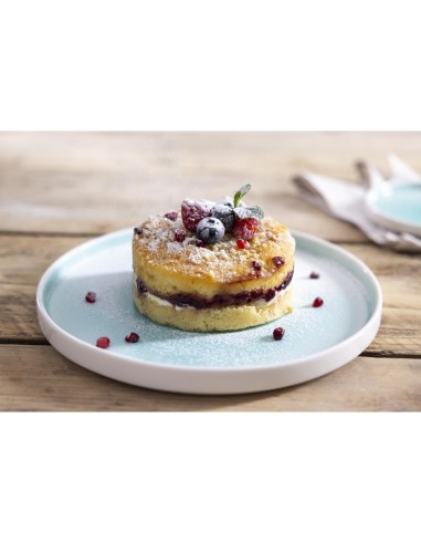 Assiettes Olympia Vertes 270mm - Lot de 4