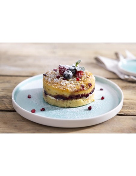 Assiettes Olympia Vertes 270mm - Lot de 4
