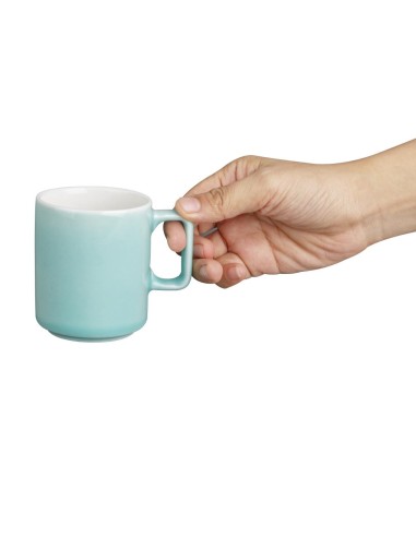 Tasses Olympia Fondant vertes 170ml - lot de 6