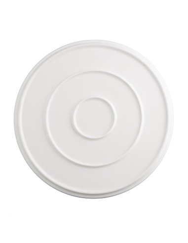 Assiettes Olympia Vertes 270mm - Lot de 4