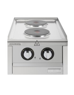 Table de cuisson électrique 2 feux Buffalo Série 600 - 3,5 kW 2
