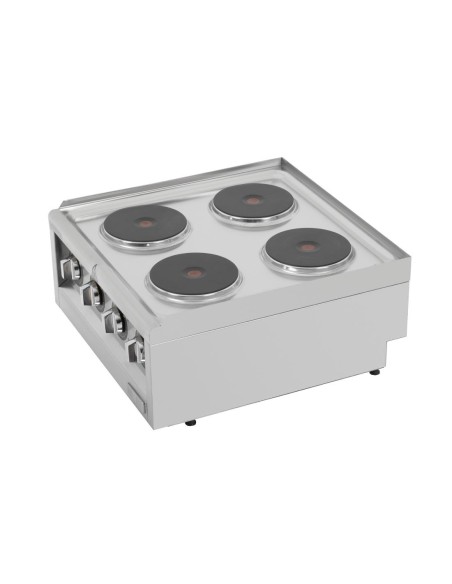 Table de cuisson électrique 4 feux Buffalo Série 600 - 7 kW