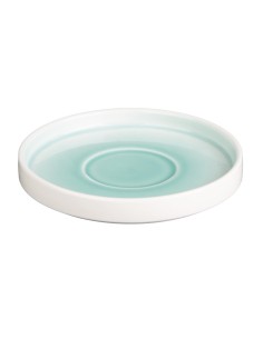 Soucoupes Olympia Fondant vertes 152 mm - lot de 6