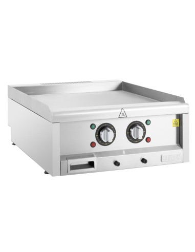 Plaque chauffante double zone Buffalo 600 mm - 4,5 kW