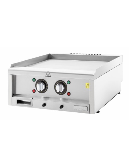 Plaque chauffante double zone Buffalo 600 mm - 4,5 kW