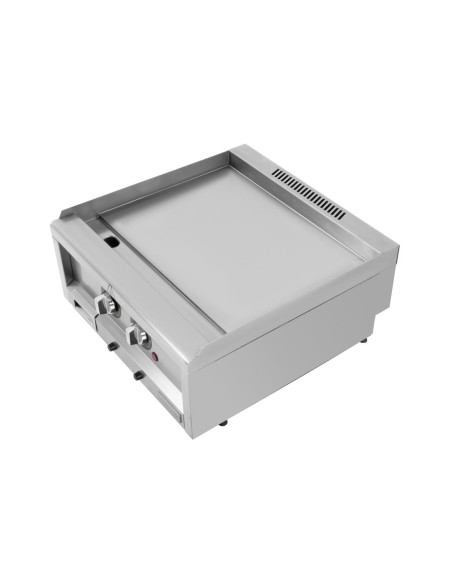 Plaque chauffante double zone Buffalo 600 mm - 4,5 kW