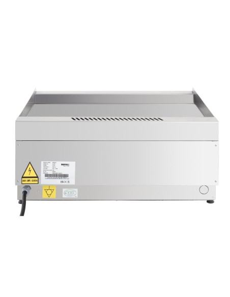 Plaque chauffante double zone Buffalo 600 mm - 4,5 kW