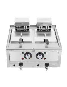 Friteuse électrique double Buffalo 2x8L - 12 kW 2