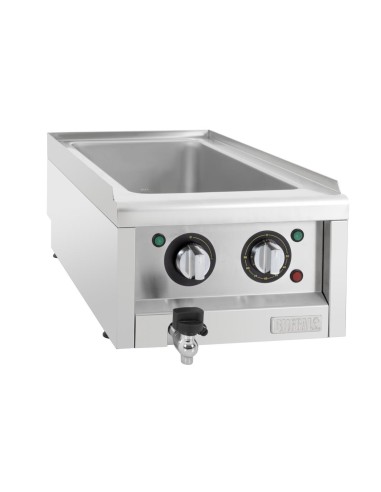 Bain-marie Buffalo Serie 600 GN 1/1 - 1,5 kW