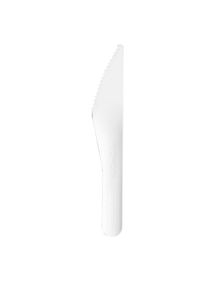 Couteaux en papier compostables Vegware - Lot de 1000
