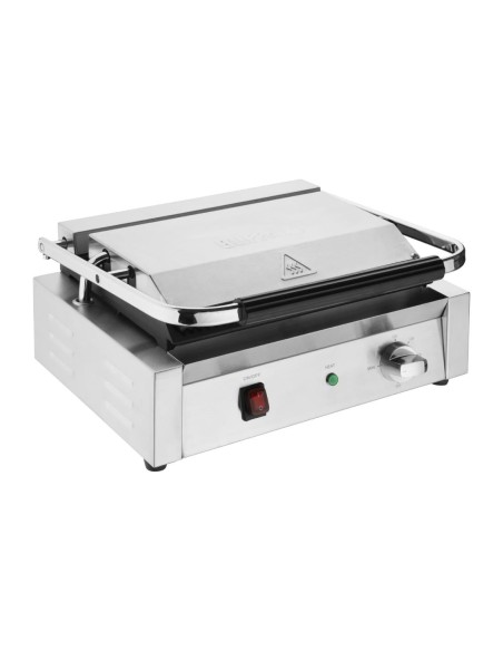 Grand gril de contact Buffalo Bistro 2,2 kW - Argent