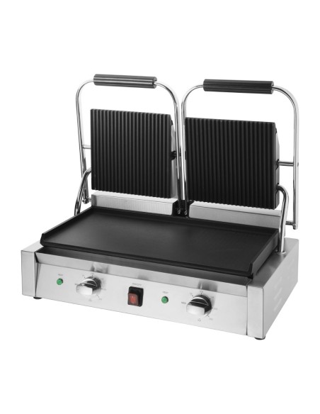 Buffalo Bistro Grill double contact - 2,9 kW, inox