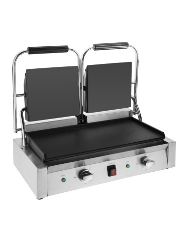 Buffalo Bistro Grill double contact - 2,9 kW - Inox