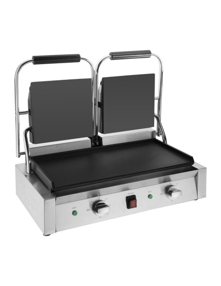 Buffalo Bistro Grill double contact - 2,9 kW - Inox