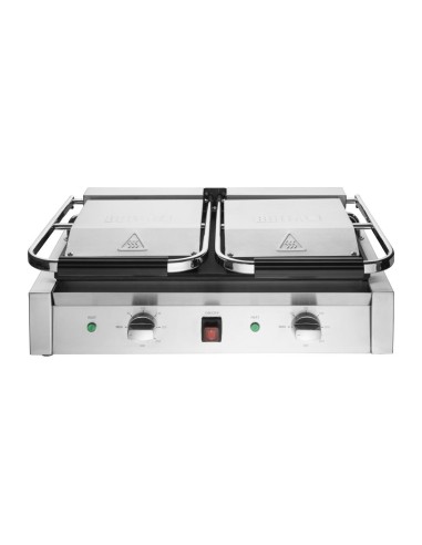 Buffalo Bistro Grill double contact - 2,9 kW - Inox