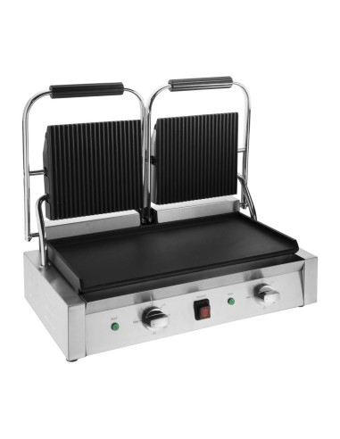 Buffalo Bistro Grill double contact - 2,9 kW, inox