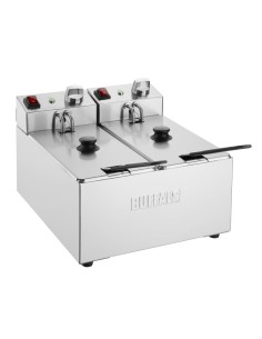 Friteuse double Buffalo 2x3L - 2 kW