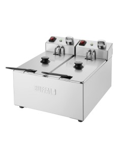 Friteuse double Buffalo 2x3L - 2 kW 2