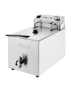Friteuse électrique Buffalo 8L - 2,9kW, inox, minuterie 2