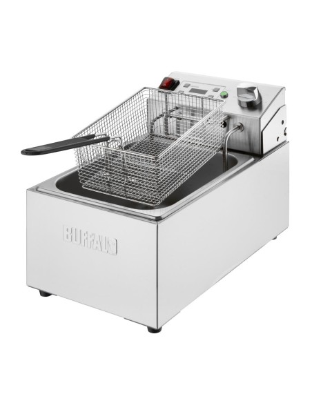 Friteuse électrique Buffalo 5L - 2,8kW, inox