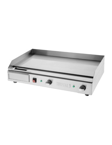 Grande plancha électrique Buffalo 2,2 kW - inox