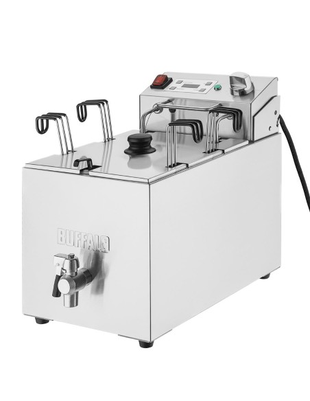 Cuiseur à pâtes Buffalo 8L - grande capacité inox