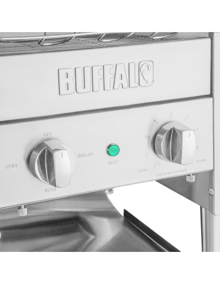 Toaster convoyeur 2 tranches Buffalo - 2,6 kW