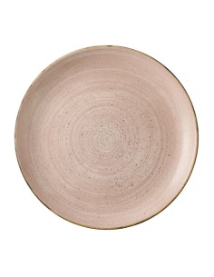 Assiettes Churchill Stonecast Raw Terracotta 286mm - Lot de 12